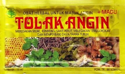 Obat Bahan Alam Indonesia: Contoh produk Jamu, Obat Herbal 